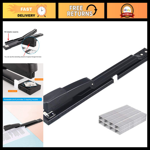 Long reach stapler for office - long,